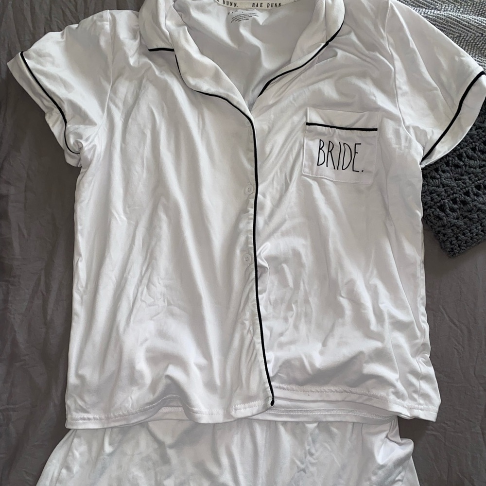 Large Rae Dunn Bride Pajamas